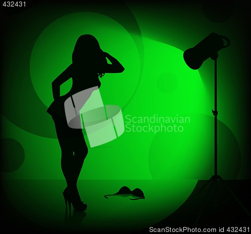 Image of female silhouette