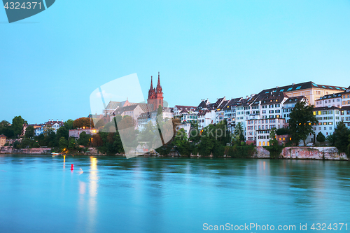 Image of Basel cityscape in Switzerland