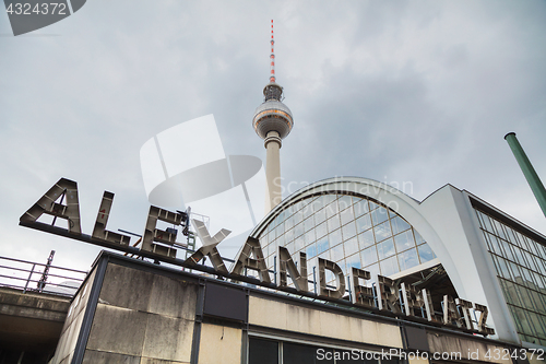 Image of Alexanderplatz subway station in Berlin