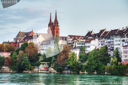 Image of Basel cityscape in Switzerland