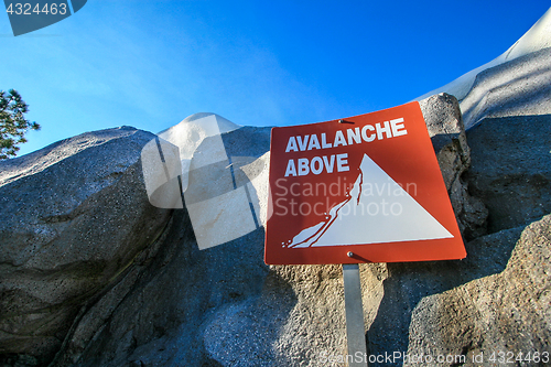 Image of Avalanche Sign