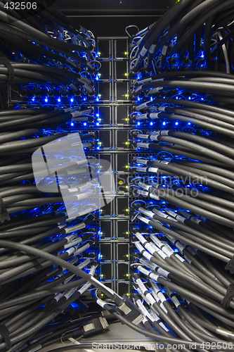 Image of Cables of a server