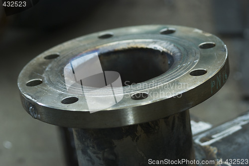 Image of Steel flange