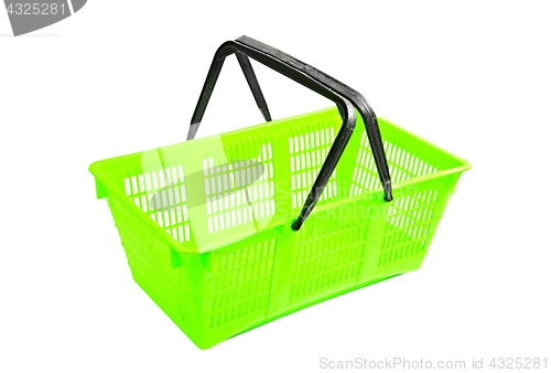 Image of Shopping basket on white