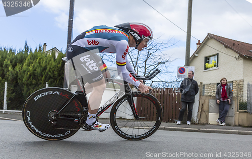 Image of The Cyclist Andre Greipel - Paris-Nice 2016 