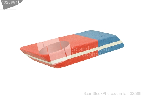 Image of Rubber eraser on white