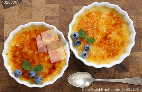 Image of Creme brulee.