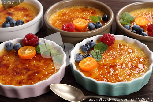 Image of Creme brulee.