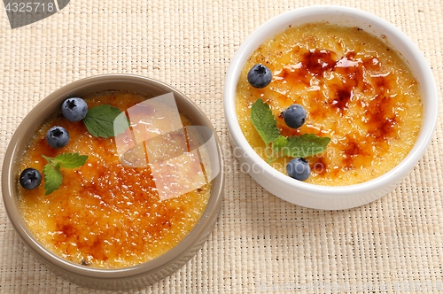 Image of Creme brulee.