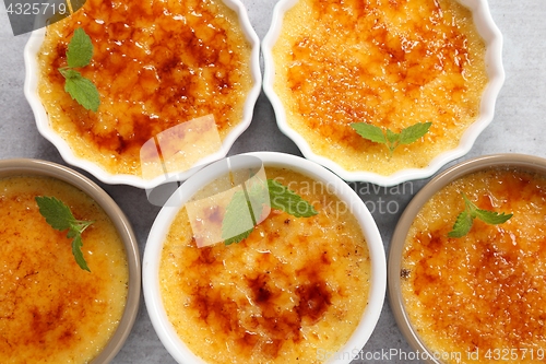 Image of Creme brulee.