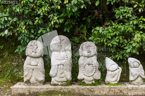 Image of Statue in Japanese temple