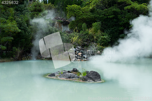 Image of Hot springs in Beppu of Japan