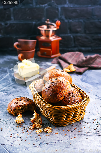 Image of bread with butter