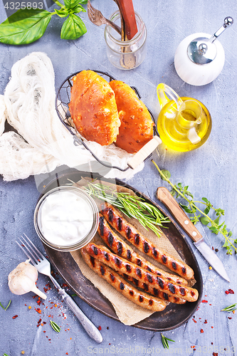 Image of sausages