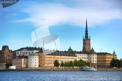 Image of View of Gamla Stan in Stockholm, Sweden