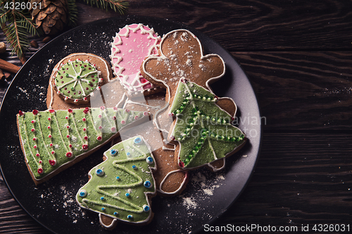 Image of New year homemade gingerbread