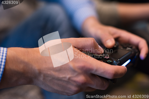 Image of startup Office Workers Playing computer games