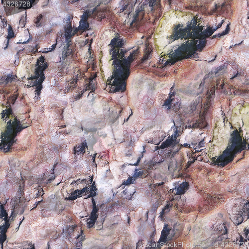 Image of aerial view of a wild landscape seamless