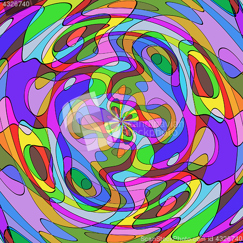 Image of abstract radial background