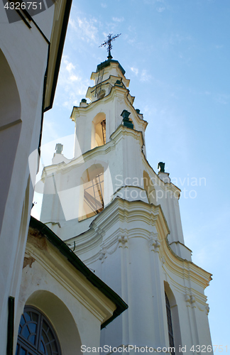 Image of Saint Sophia Cathedral church. Polotsk city, Belorussia