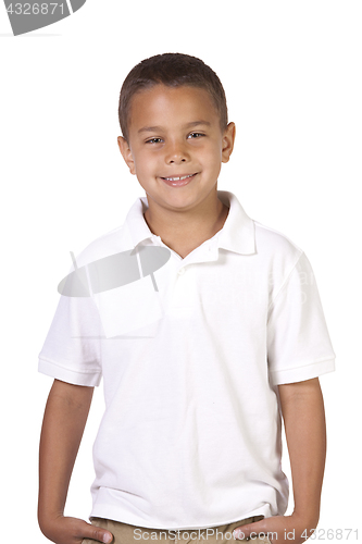 Image of Handsome Casual Hispanic Boy