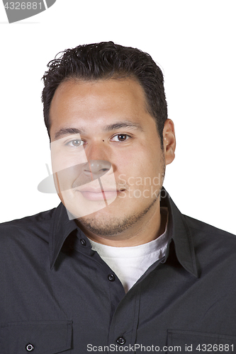 Image of Handsome Casual Hispanic Man