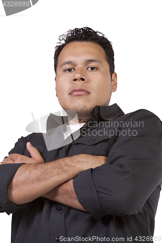Image of Handsome Casual Hispanic Man