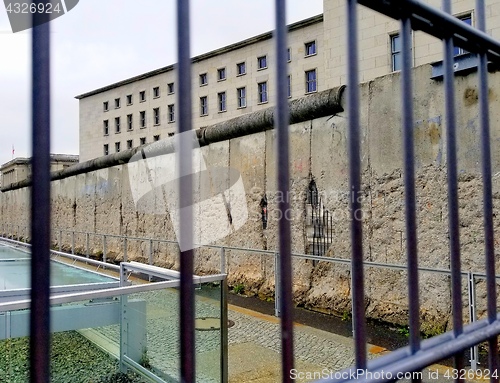 Image of Berlin wall.