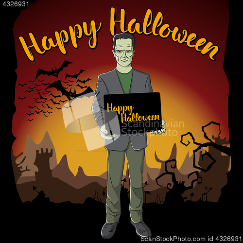 Image of Vector Halloween concept