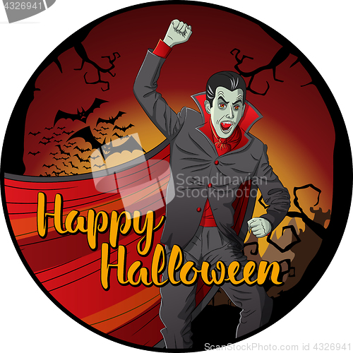 Image of Vector Halloween concept