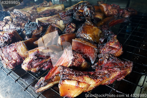 Image of Sinalau Bakas, native Borneo food