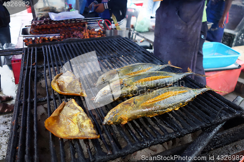 Image of Grilled fish at Sabah Malaysian