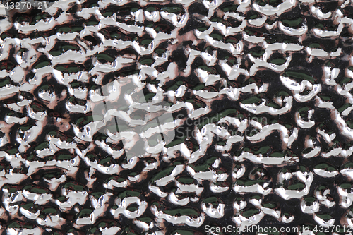 Image of abstract chrome texture