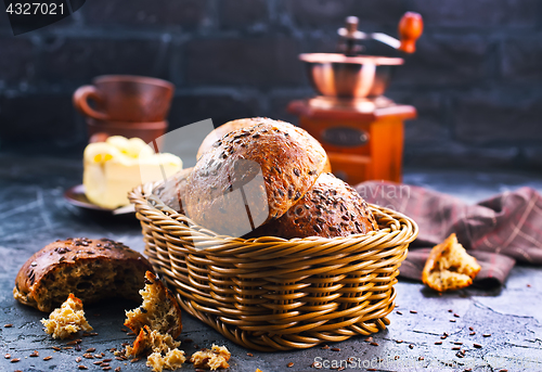 Image of bread with butter