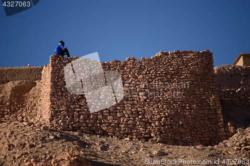 Image of Kasbah Ait Benhaddou in the Atlas Mountains of Morocco