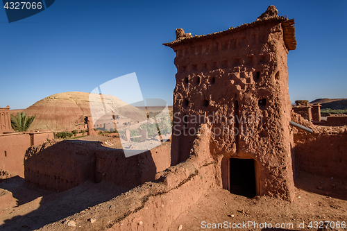 Image of Kasbah Ait Benhaddou in the Atlas Mountains of Morocco