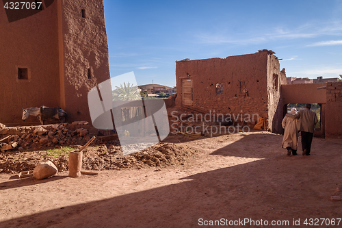 Image of Kasbah Ait Benhaddou in the Atlas Mountains of Morocco