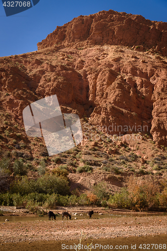 Image of Scenic landscape, Atlas Mountains, Morocco