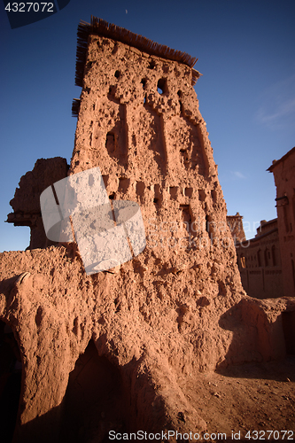Image of Kasbah Ait Benhaddou in the Atlas Mountains of Morocco