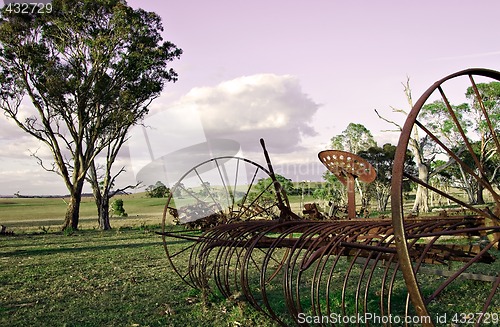 Image of plow in the paddock