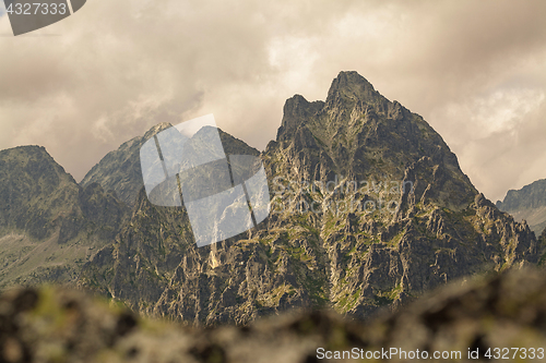 Image of View on high Tatra Mountains