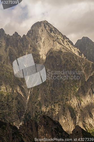 Image of View on Lomnicky Stit in high Tatra Mountains