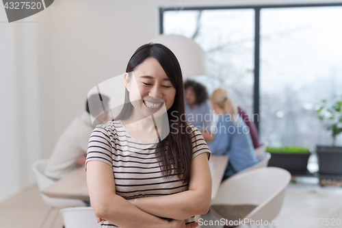 Image of Startup Business Team At A Meeting at modern office building