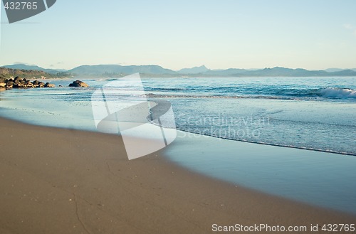 Image of the tropical beach