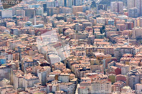 Image of View of the roofs of Istanbul.