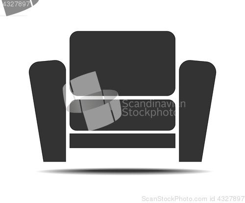 Image of Living Room Armchair Icon