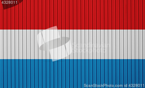 Image of Textured flag of Luxembourg in nice colors
