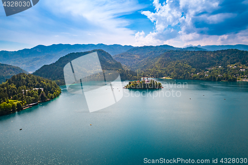 Image of Slovenia - resort Lake Bled.