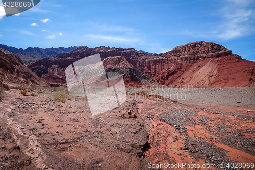 Image of Quebrada de Las Conchas, Cafayate, Argentina