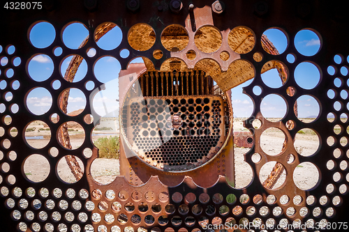 Image of Train cemetery in Uyuni, Bolivia